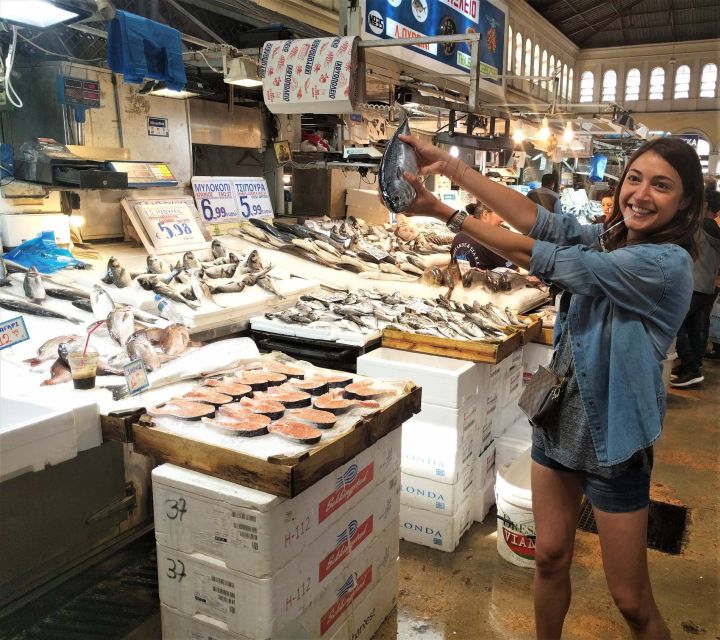 Athens: Authentic Greek Food Walking Tour - Athinas brings shops, tastings, and Greek pantry staples