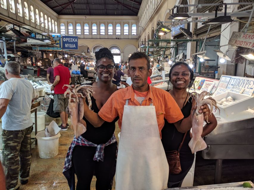 Athens: Authentic Greek Food Walking Tour - Evripidou finishes with meze, drinks, and dessert