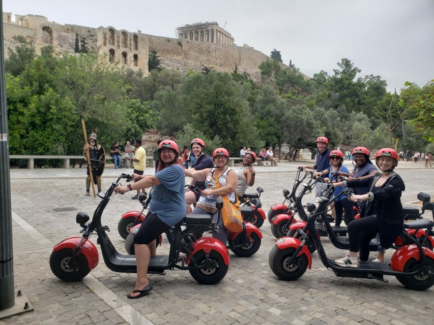 Athens: Award-Winning Acropolis Guided e-Scooter Tour - The guides make the difference