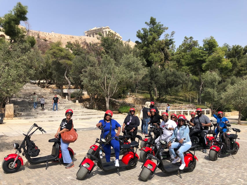 Athens: Award-Winning Acropolis Guided e-Scooter Tour - The secret viewpoint and Agia Marina