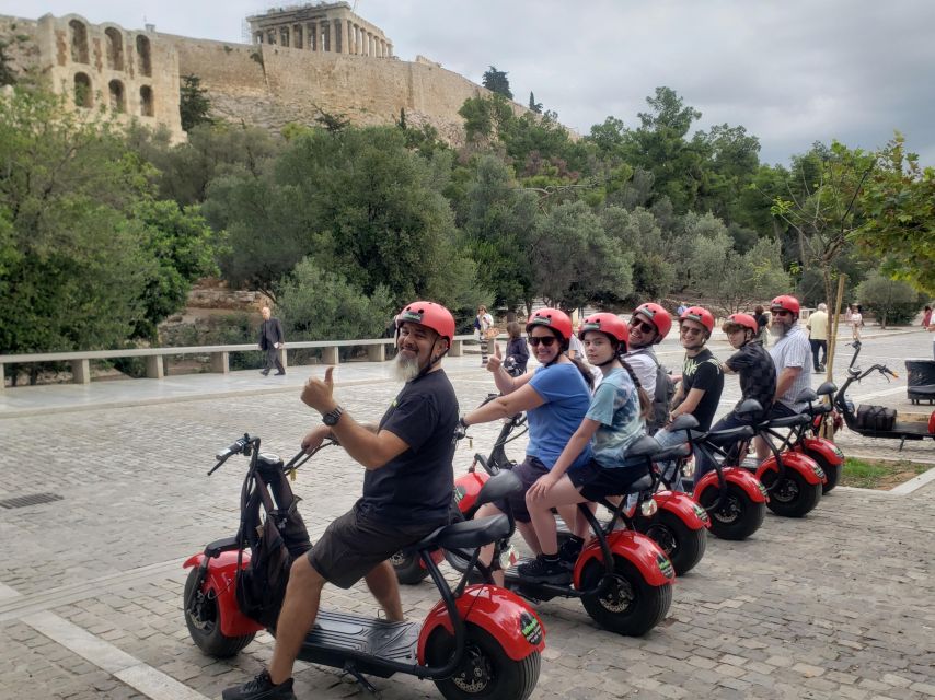Athens: Award-Winning Acropolis Guided e-Scooter Tour - The final sweep of Athens viewpoints