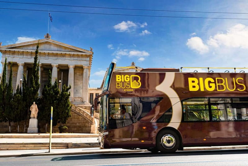 Athens: Big Bus Hop-on, Hop-off Tour by Open-Top Bus - Key points before you board