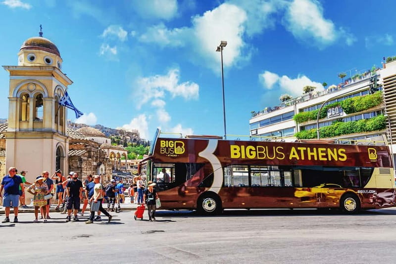 Athens: Big Bus Hop-on, Hop-off Tour by Open-Top Bus - Why this bus works well in Athens