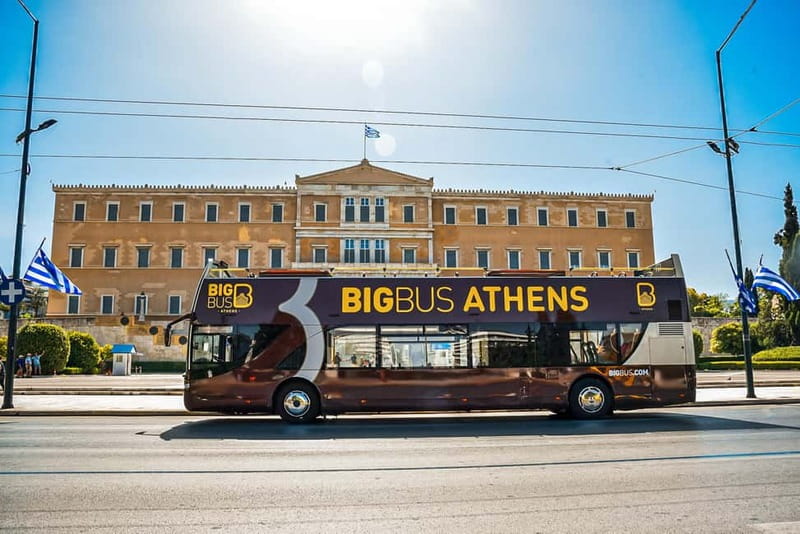 Athens: Big Bus Hop-on, Hop-off Tour by Open-Top Bus - Begin at Syntagma Square and circle central Athens