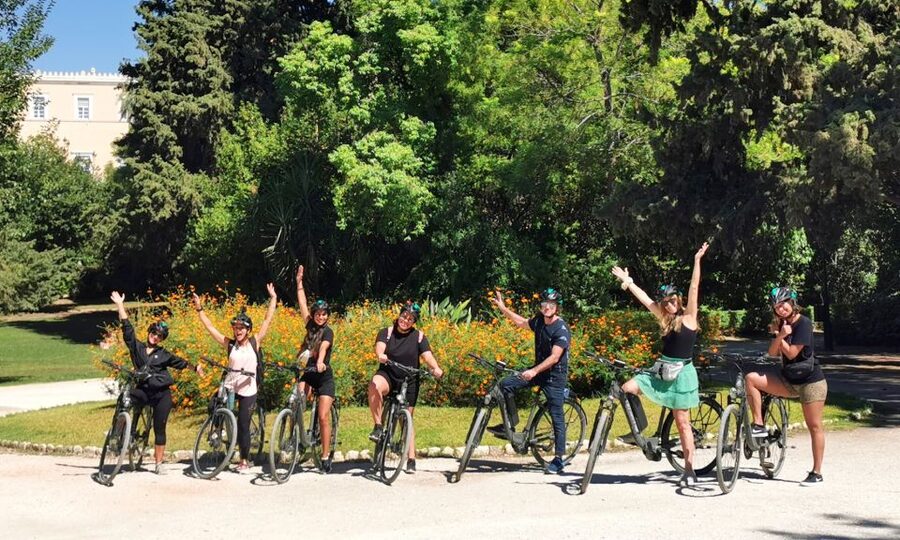 Athens: Bike Tour with Acropolis & Parthenon Visit - The Acropolis walk, from Dionysus to the Parthenon