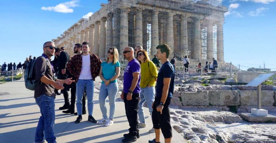 Athens: Bike Tour with Acropolis & Parthenon Visit - Starting near the Acropolis metro station