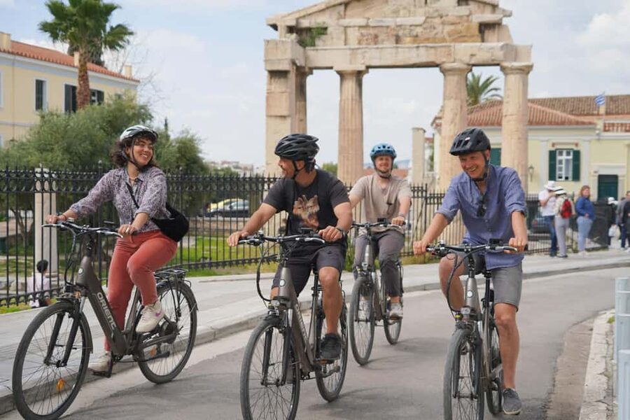 Athens: City Highlights Bike tour - Filopappou and the National Observatory: Athens from above