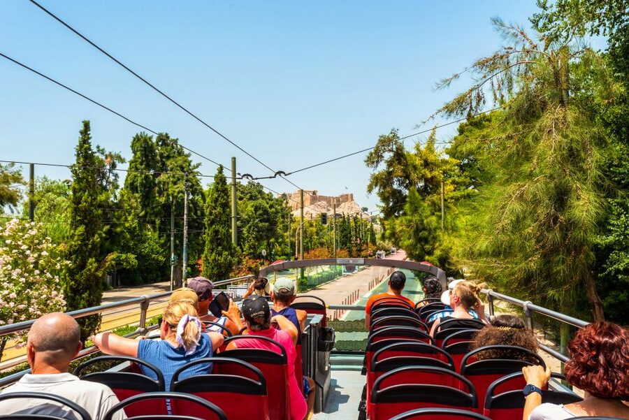 Athens: City Sightseeing Hop-On Hop-Off Bus Tour - Ancient monuments, gardens, and Athens museums