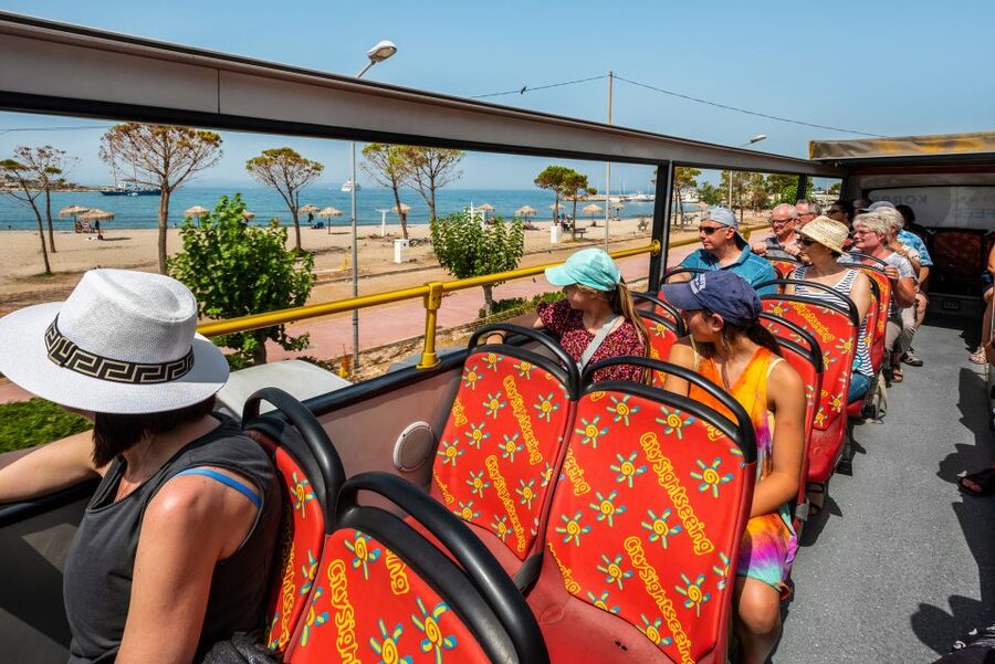 Athens: City Sightseeing Hop-On Hop-Off Bus Tour - The Piraeus route for cruise ports and harbor views