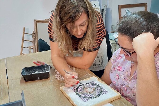 Athens: Create Your Own Mosaic 3h Private Art Class - Coffee, breaks, and a relaxed studio atmosphere