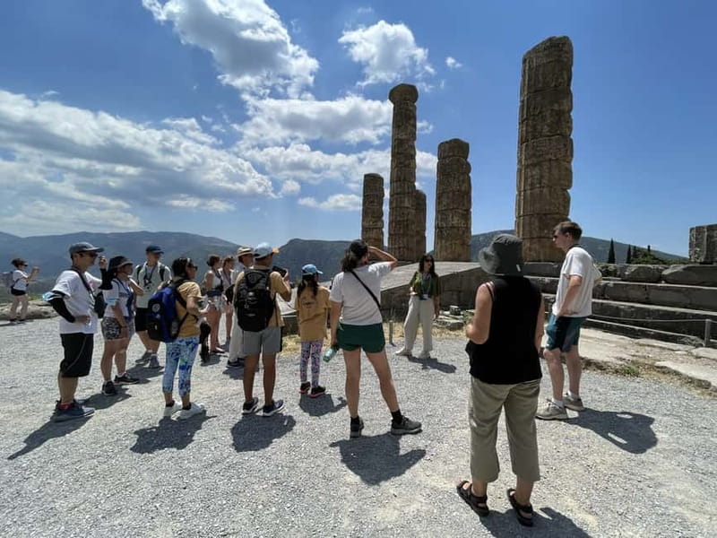 Athens: Delphi Guided Trip with Optional Lunch and Entry - Meeting in Athens and starting the journey