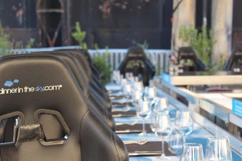 Athens: Dinner in the Sky Experience - The Acropolis view and the rotating table