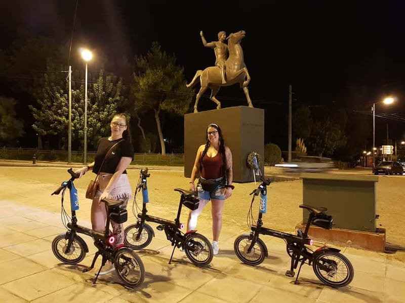 Athens: Discover the City Electric Bike Night Tour - Areopagus Hill and the best city view