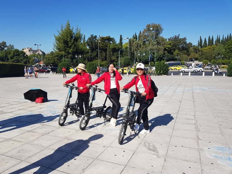 Athens: Discover the City Electric Bike Tour - Riding around the Acropolis and up to Areopagus Hill