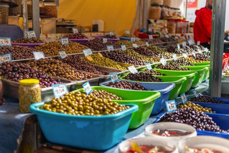 Athens: Food Market Visit and Cooking Class with Wine - Key points at a glance