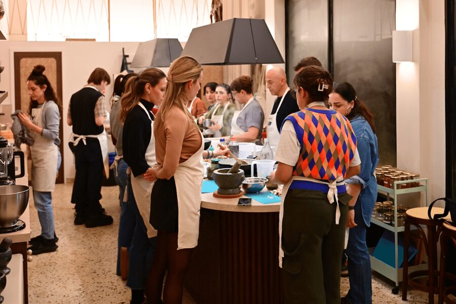Athens: Greek Cooking Class with Meal and Drinks - The opening: a quick introduction and team setup