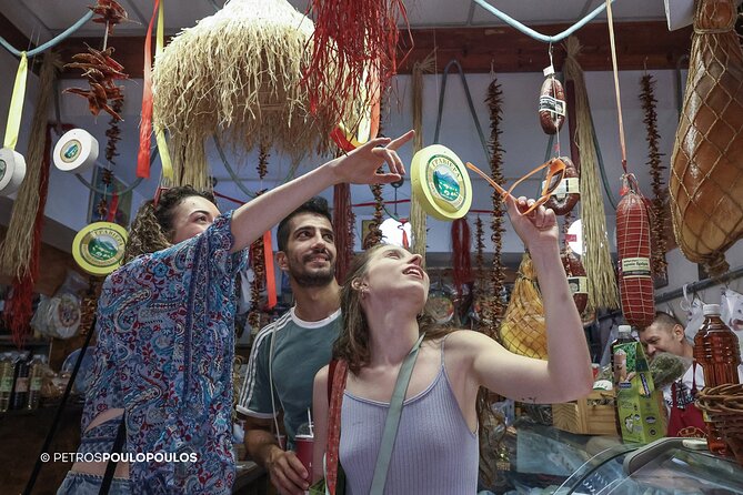 Athens, Greek food tour including market visit - How much food do you really get?