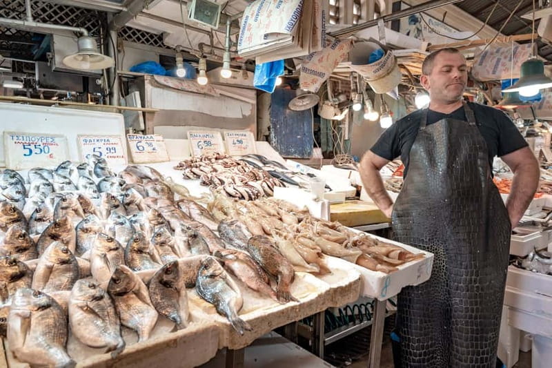 Athens: Greek Foodie Tour with Tastings - Evripidou Street and the smell of herbs