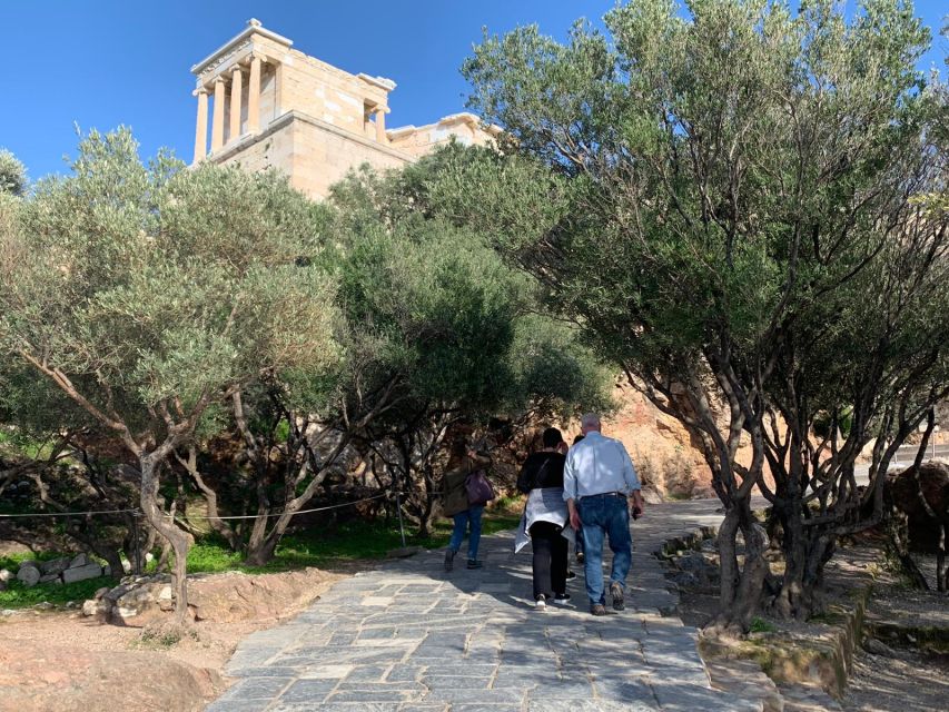 Athens: Guided Tour of Acropolis & Parthenon with Tickets - The Temple of Athena Nike above Athens