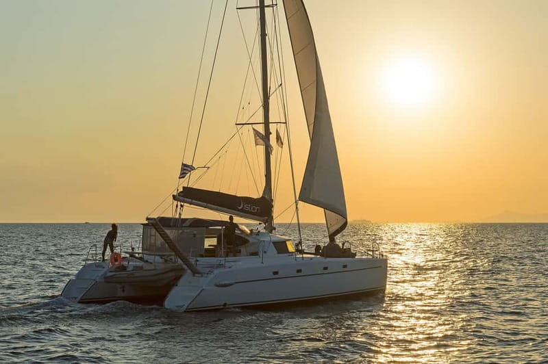 Athens: Half-Day Sunset Catamaran Cruise with Meal & Drinks - Why this cruise works after a day in Athens