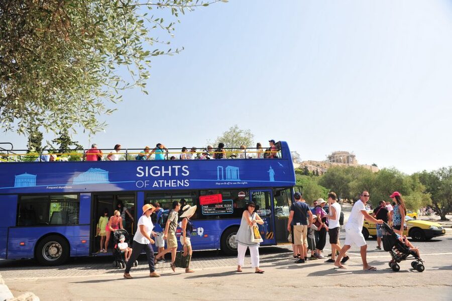Athens: Hop-on-Hop-off Bus and Cape Sounion Sunset Tour - The Temple of Poseidon above the Aegean