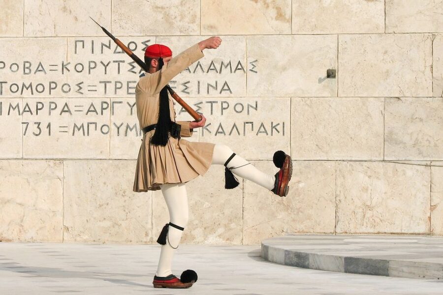 Athens Instagram Tour: The Most Scenic Spots - Hellenic Parliament and the evzones