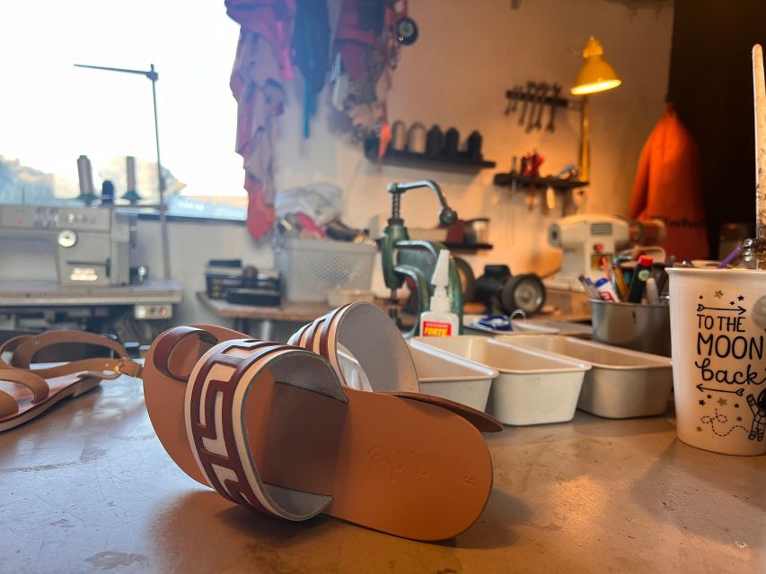 Athens: Make your own Leather Sandals Workshop - Reaching the Athens Riviera workshop