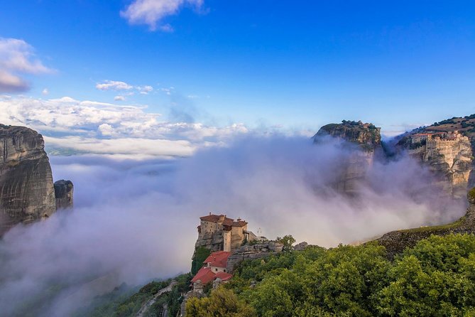 Athens: Meteora Monasteries, Caves & Coastal Stopovers with Lunch - The outside tour covers all six monasteries