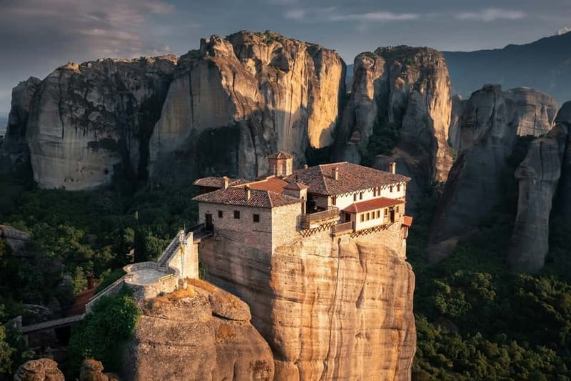 Athens: Meteora Monasteries Day Trip with Caves and Lunch - The Hermit Caves and local viewpoints