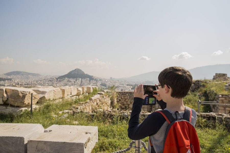 Athens: Mythology Tour for Families - The Pnyx activity brings the myths to life