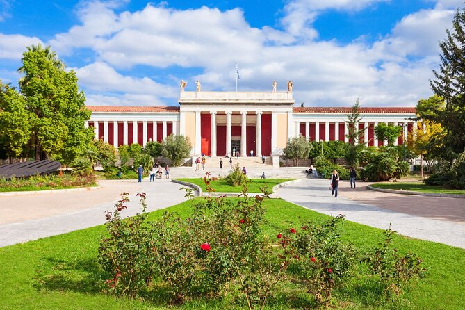 Athens National Archaeological Museum E-Ticket with Audio Guide - Entering a busy Athens museum