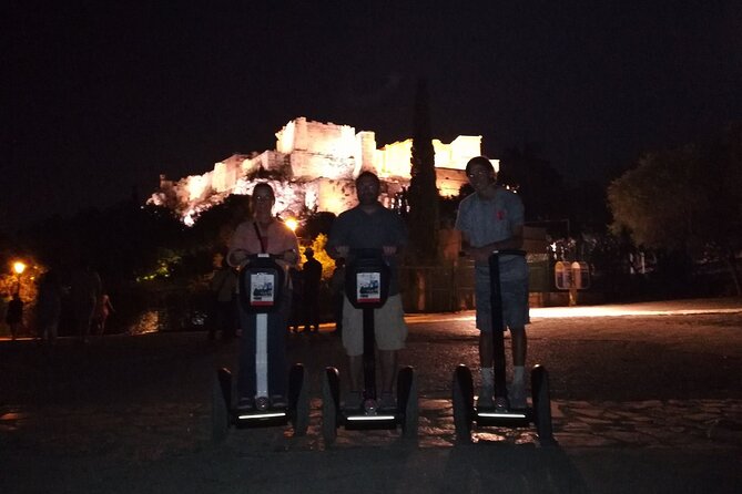 Athens Night Segway Tour - The Acropolis slopes and Plaka after dark