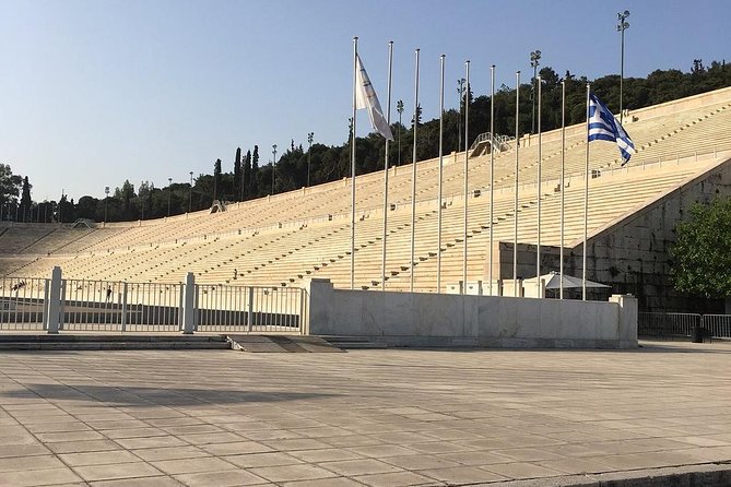Athens Night Sightseeing Tour with Greek Dinner Show - The Acropolis photo stop lasts only five minutes
