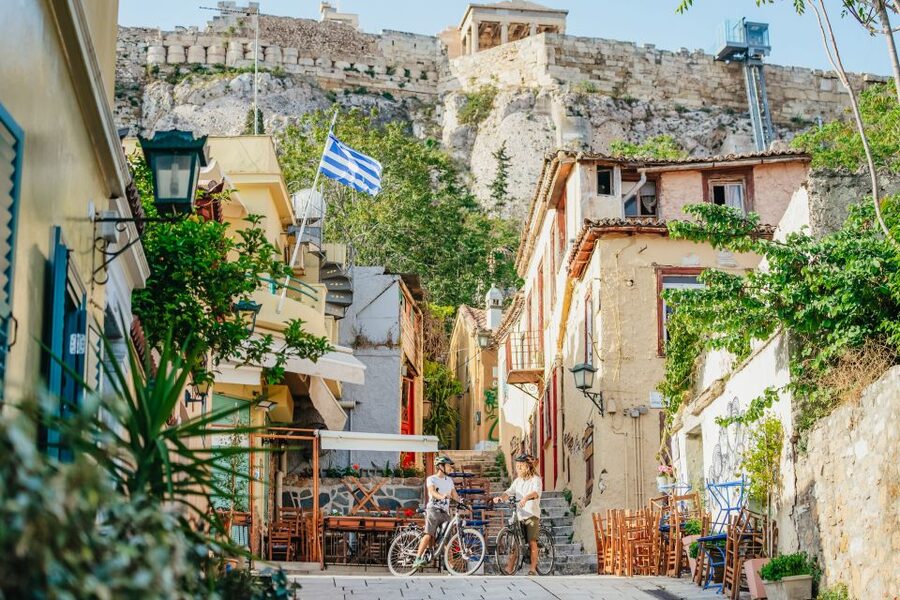 Athens: Old Town Highlights Guided E-Bike Tour - The Panathenaic Stadium and the route’s final sights