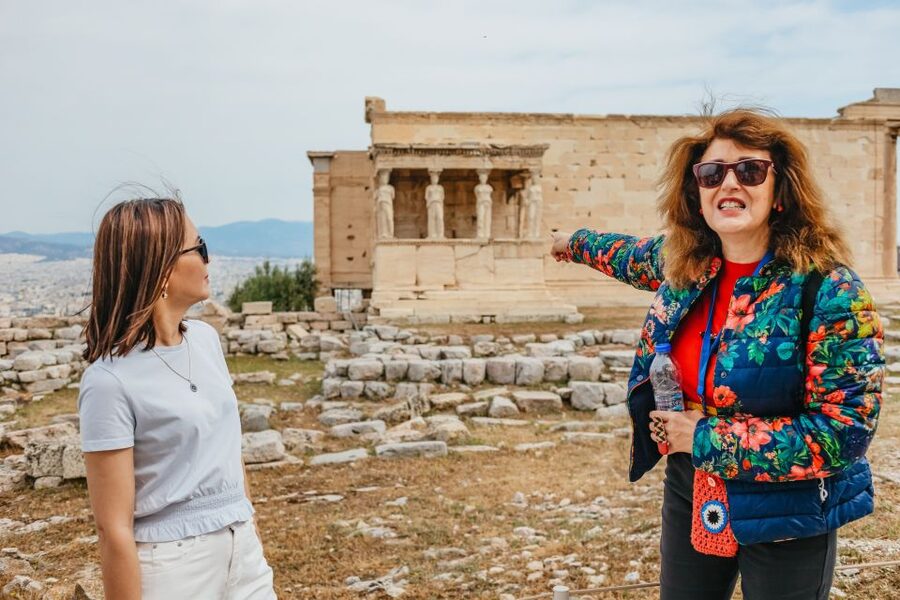 Athens: Parthenon, Acropolis and Museum Small Group Tour - Climbing the Acropolis Hill
