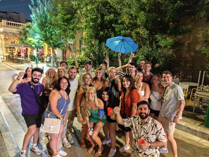 Athens Party Pub Crawl with Unlimited Drinks & Club Access - Meeting at Thissio for an easy start