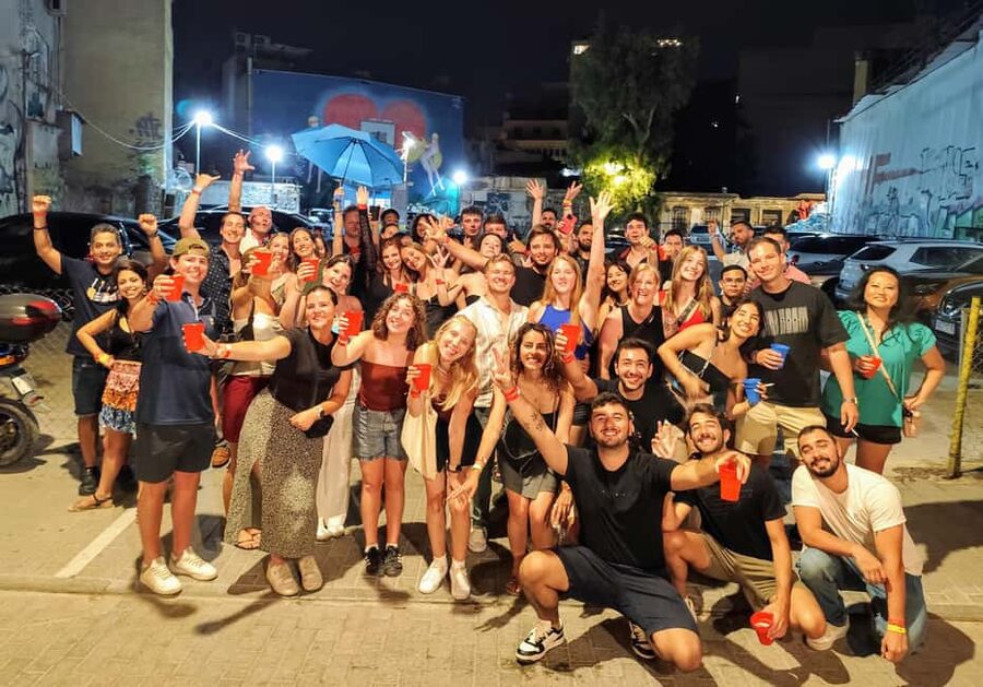Athens Party Pub Crawl with Unlimited Drinks & Club Access - Finishing at a nightclub with entry covered