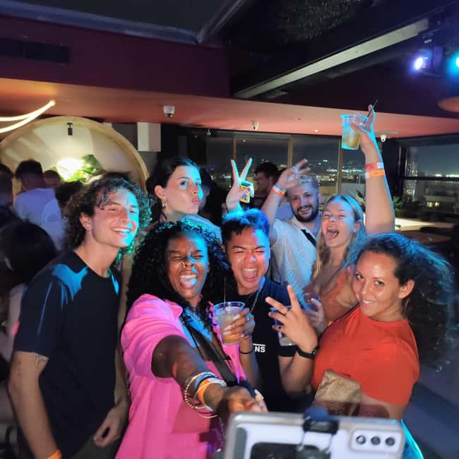 Athens Party Pub Crawl with Unlimited Drinks & Club Access - The first bar sets the social tone