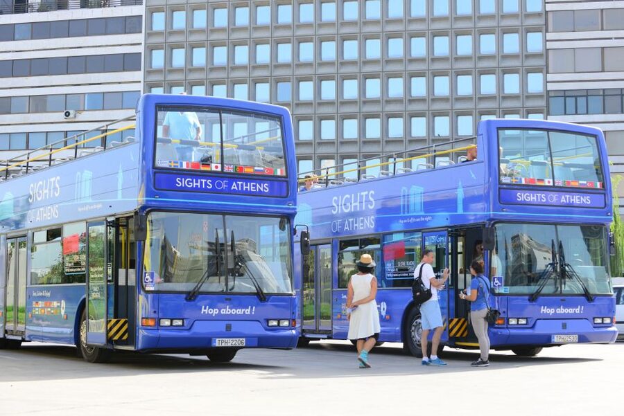 Athens, Piraeus, and Coastline: Blue Hop-On Hop-Off Bus - Key things to know before boarding