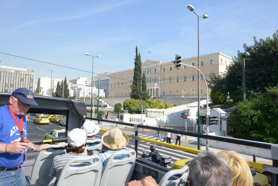 Athens, Piraeus, and Coastline: Blue Hop-On Hop-Off Bus - Is $14 good value for two days?