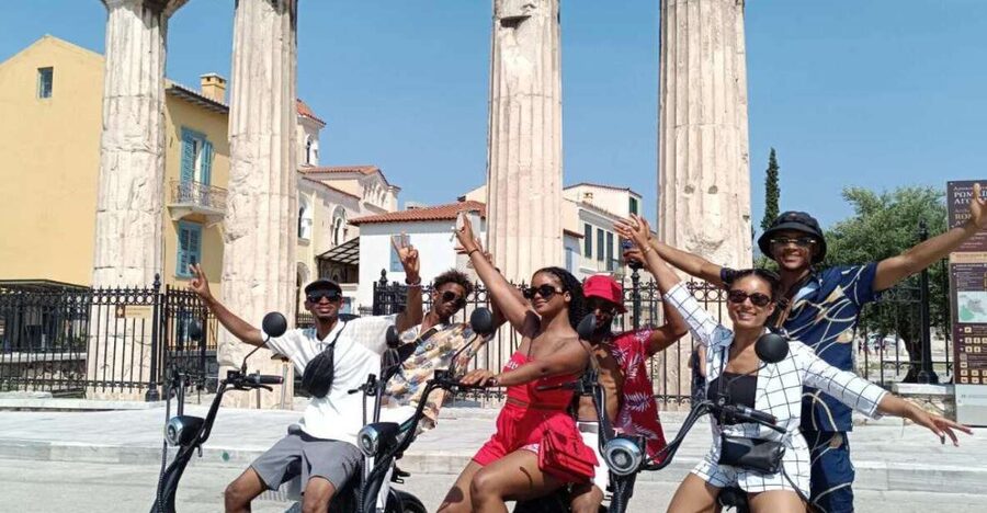Athens: Premium Guided E-Scooter Tour in Acropolis Area - Key points before you book