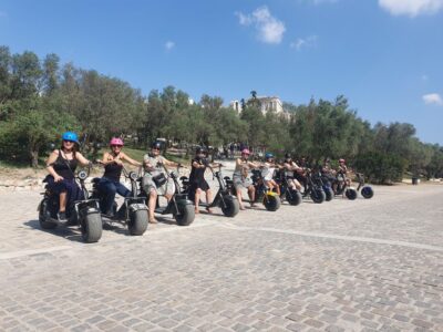 Premium Guided E-Scooter Tour in Acropolis Area