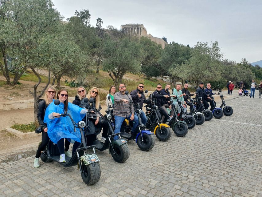 Athens: Premium Guided E-Scooter Tour in Acropolis Area - National Observatory and the first big city view