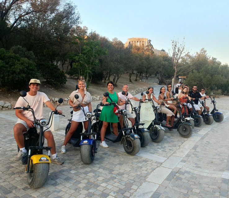 Athens: Premium Guided E-Scooter Tour in Acropolis Area - The secret stop and Pnyx Hill