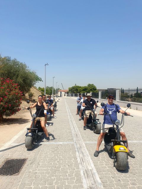 Athens: Premium Guided E-Scooter Tour in Acropolis Area - The Temple of Olympian Zeus and Hadrian’s Arch