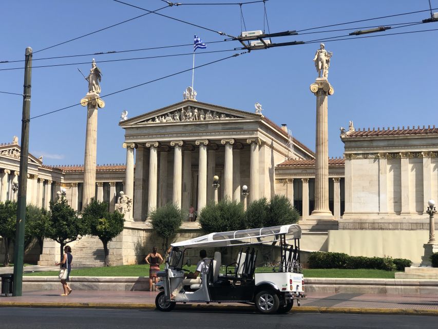 Athens: Private 3-Hour City Tour on Eco-Friendly Tuk Tuk - Mount Lycabettus for the Big Athens View