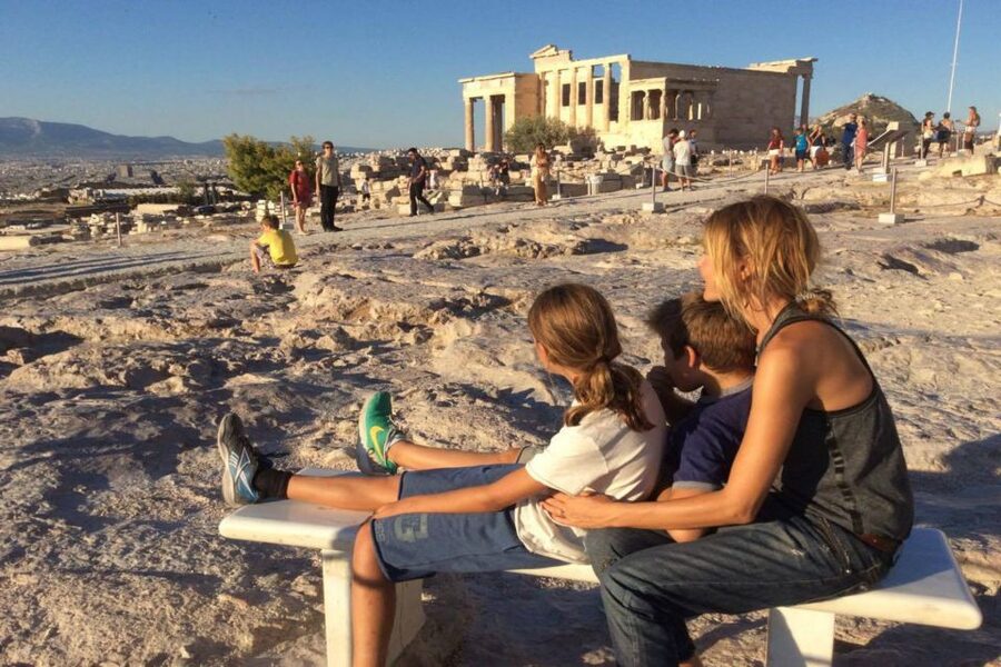 Athens: Private Acropolis Tour with focus on Kids & Families - Entering through the Propylaea