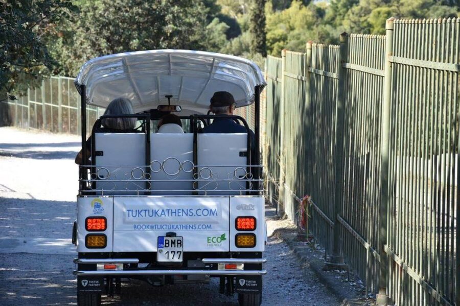 Athens: Private Evening Sightseeing Tour by Electric Tuk-Tuk - Lycabettus Hill for the broad city view