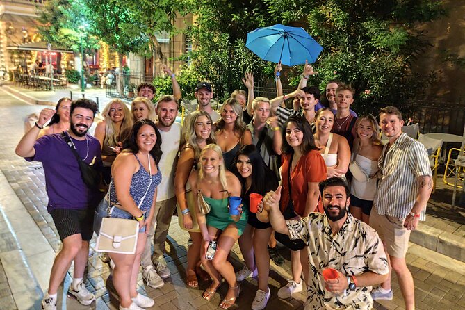Athens Pub Crawl with 1hr Open Bar & VIP Nightclub Access - The One-Hour Open Bar and Drink Value