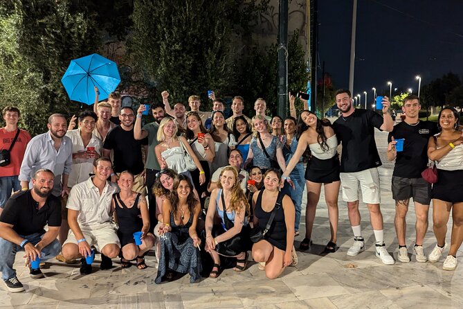 Athens Pub Crawl with 1hr Open Bar & VIP Nightclub Access - Group Size, Hosts, and the Social Experience